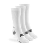 Musclecloth Stay Fresh Uzun Çorap 3’Lü Paket Beyaz